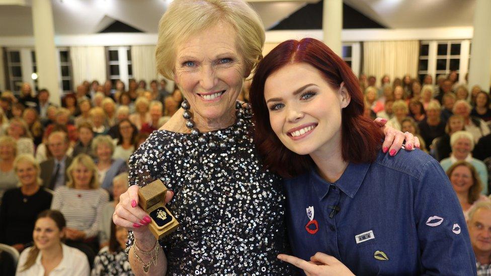 Mary Berry and Blue Peter's Lindsey