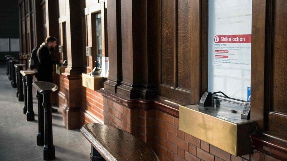 Ticket office at Manchester Victoria