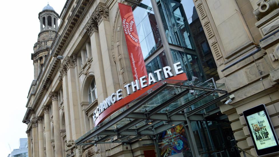 Royal Exchange theatre in Manchester