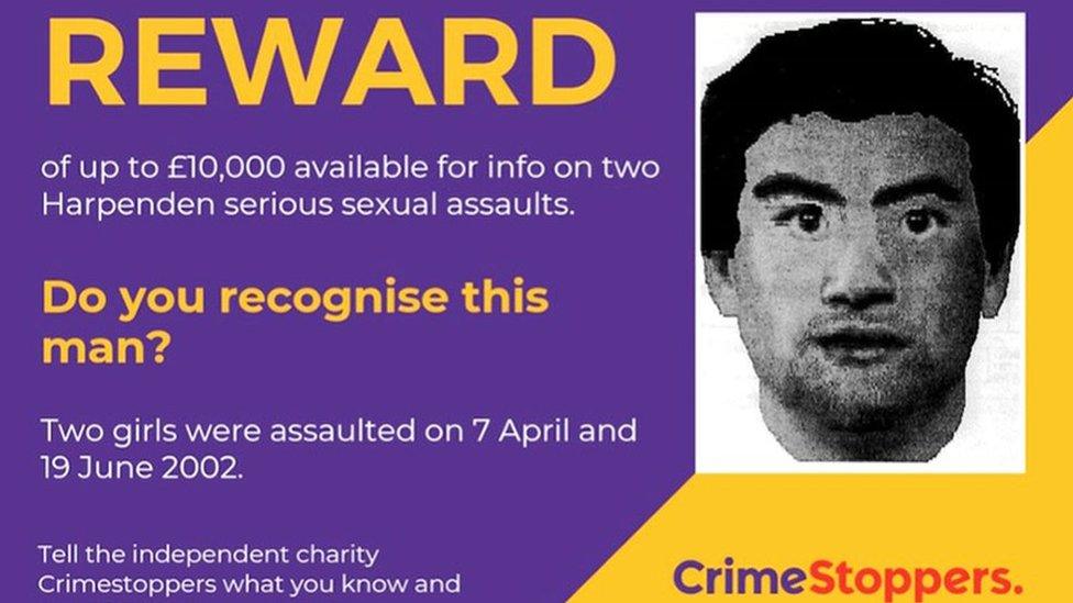 Crimestoppers reward poster