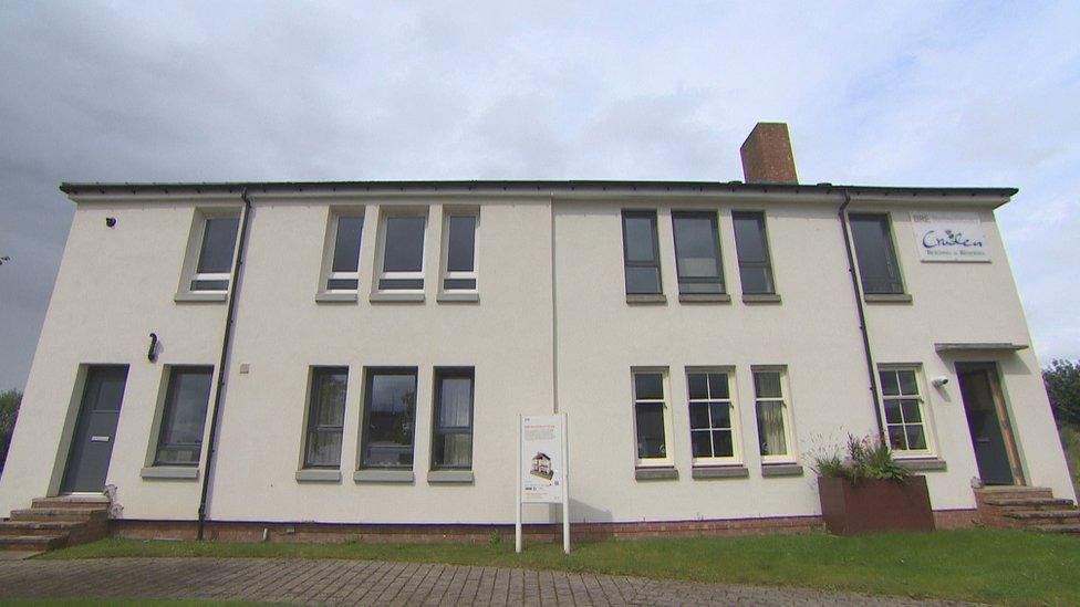 Block of flats built at Ravenscraig