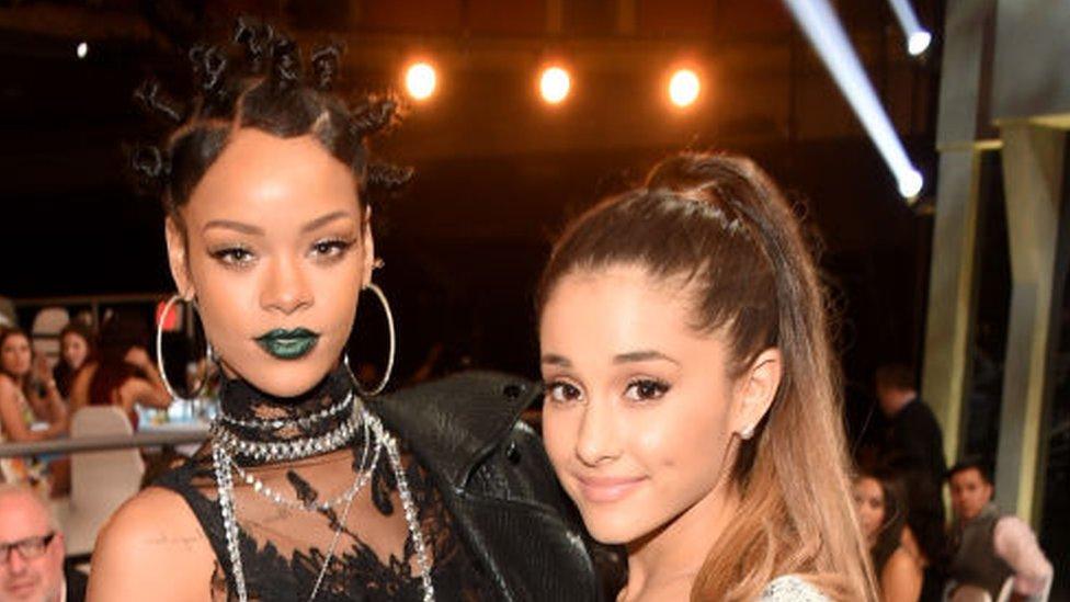 rihanna and ariana