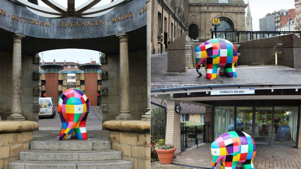 Elmer sculptures