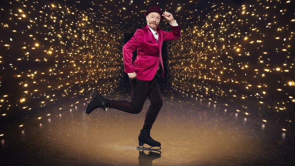 Rufus Hound on Dancing on Ice