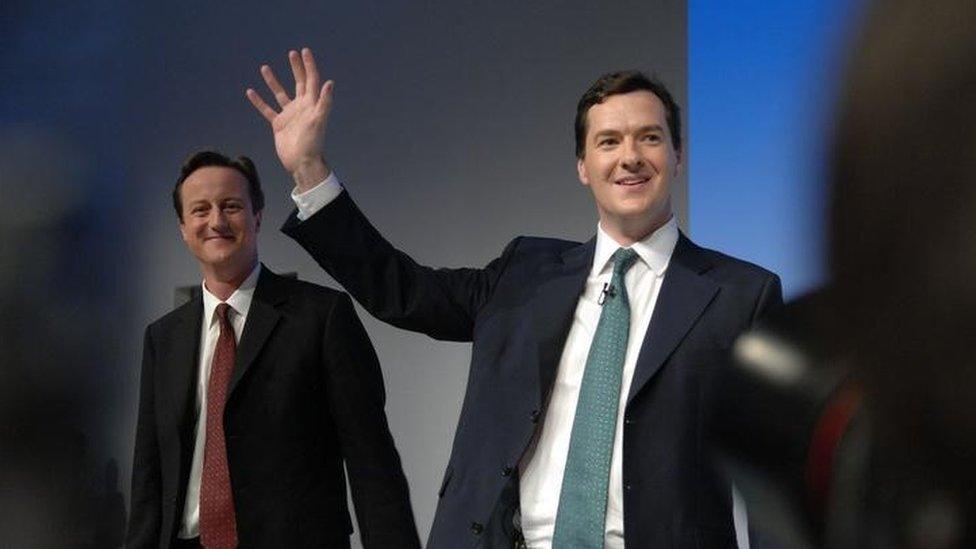 David Cameron and George Osborne in 2007