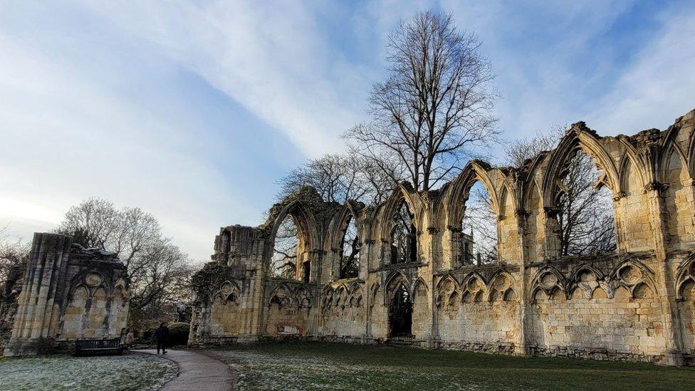 Ruins of St Mary’s Abbey