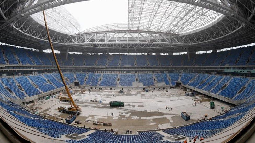 Krestovsky Stadium in Saint Petersburg