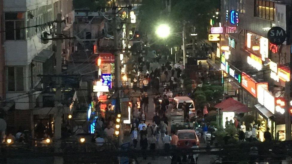 The last night of a bustling Beijing bar strip before demolition teams moved in