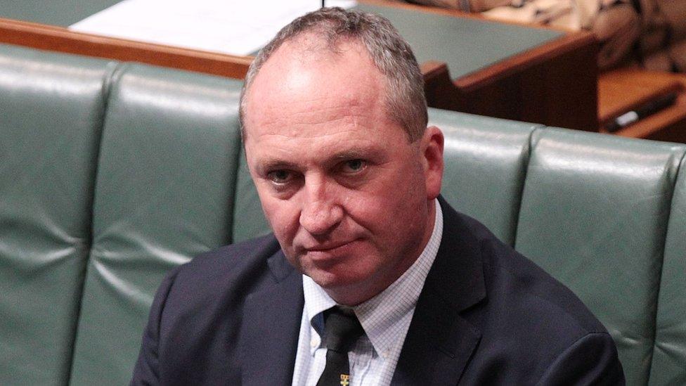 Australia's Deputy Prime Minister Barnaby Joyce