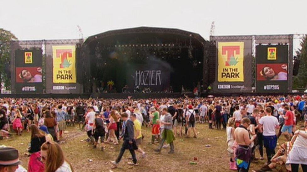 T in the Park