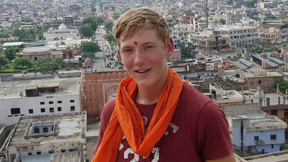 Charlie Condell in Jaipur, India