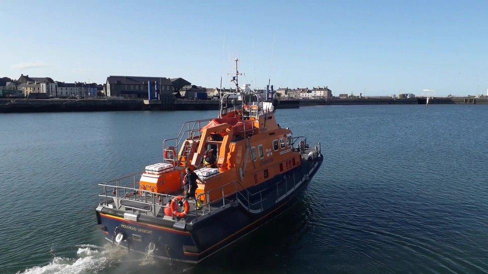 Holyhead RNLI All weather lifeboat