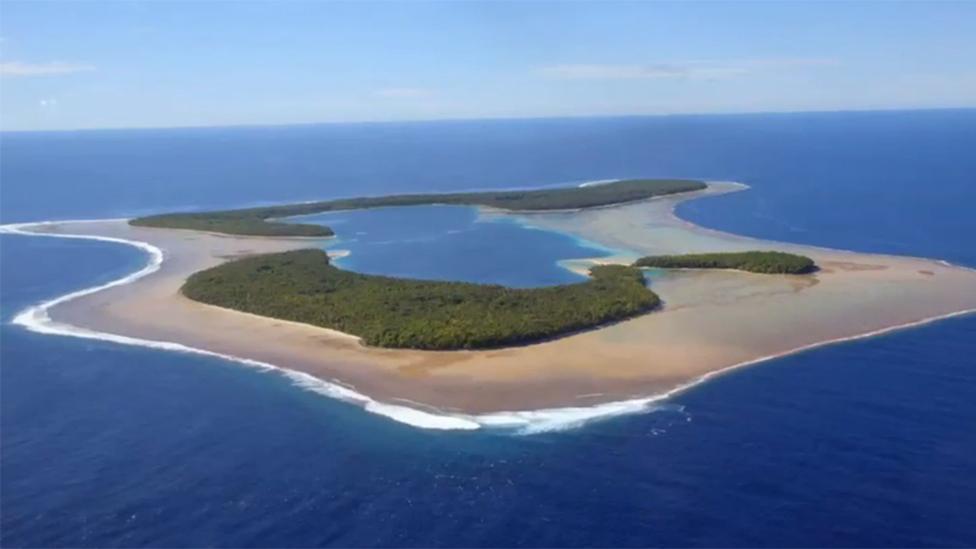 Pingelap seen from above