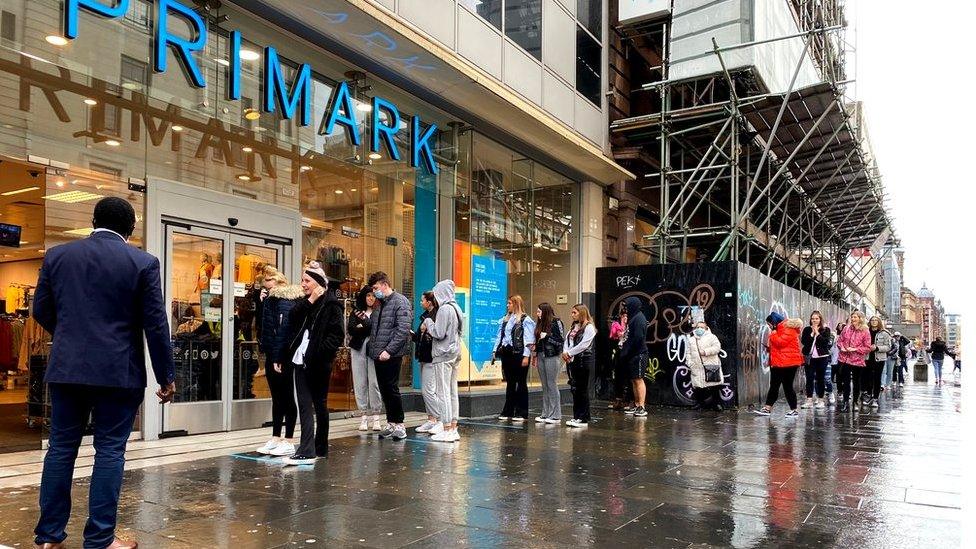 Primark queue