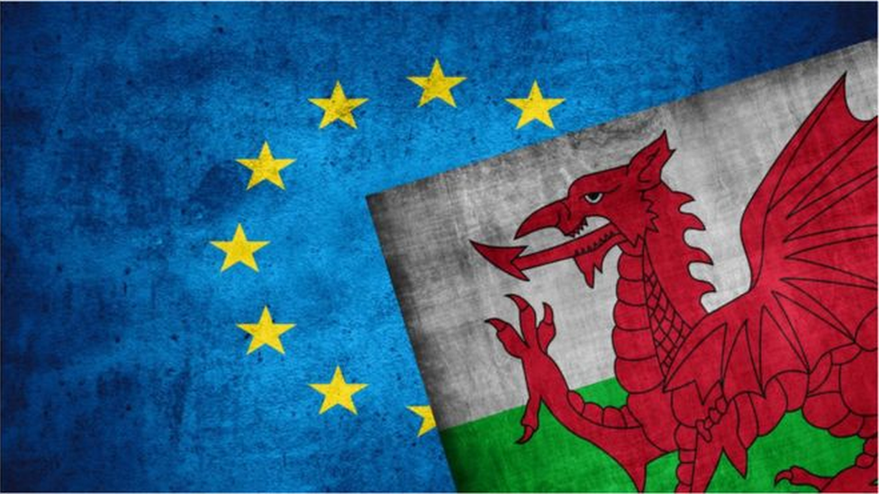 Fflag Cymru a'r UE