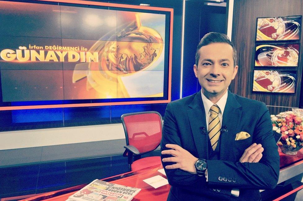 TV presenter Irfan Degirmenci