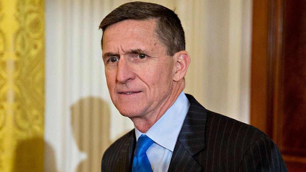 Former National Security Advisor Michael Flynn.