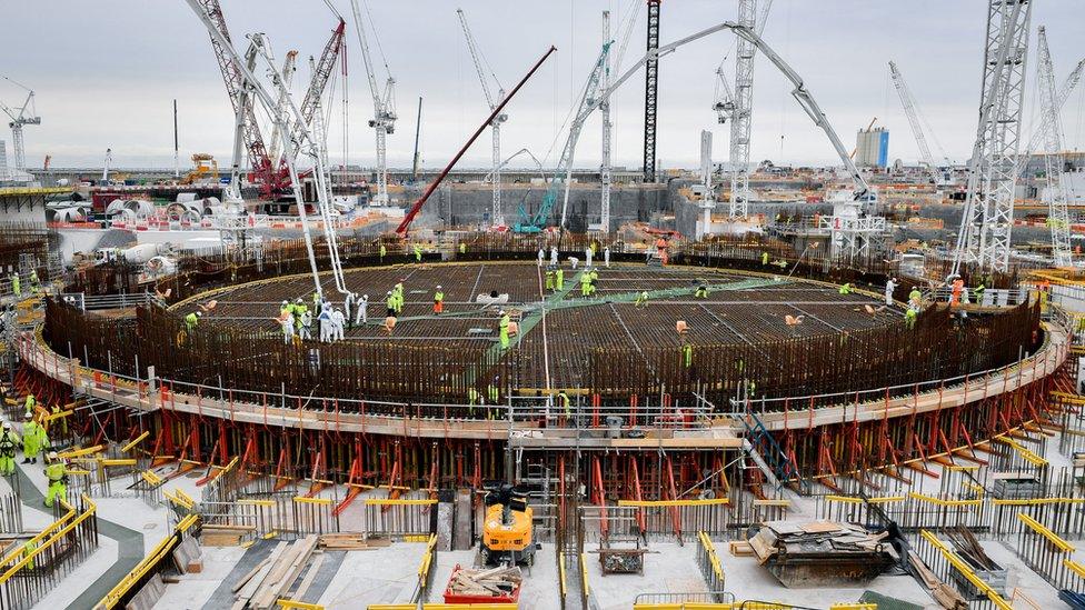 Hinkley Point C construction