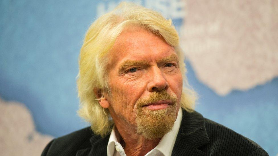 Sir Richard Branson.