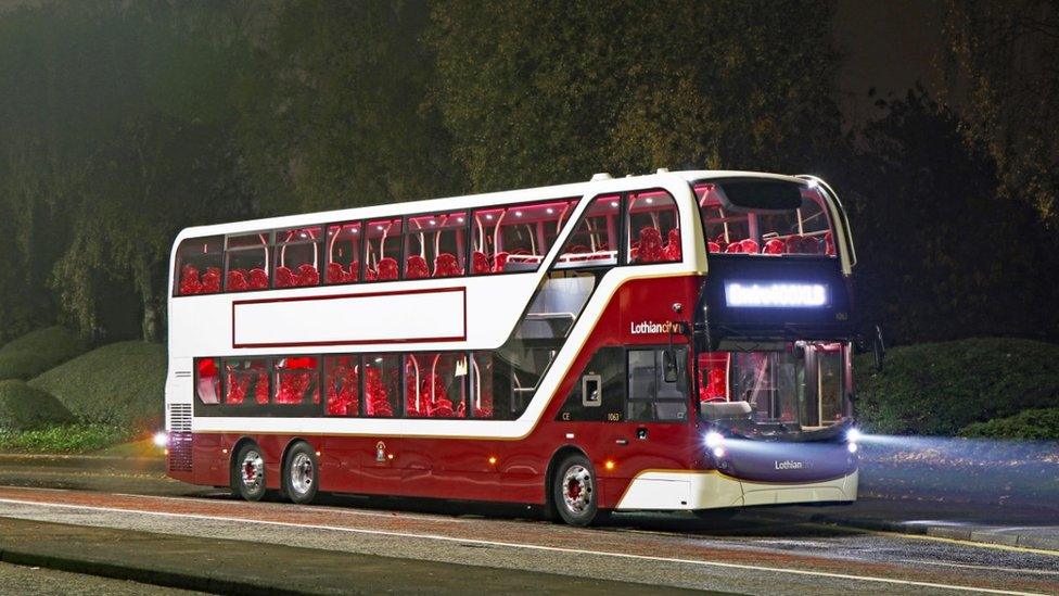 Lothian Buses Alexander Dennis Enviro400 XLB