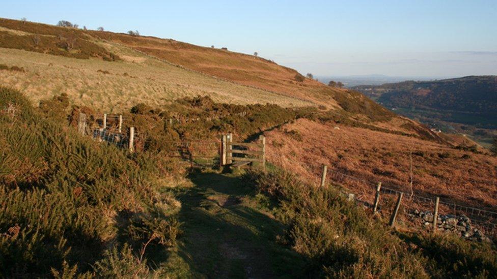 Panorama Walk near Llangollen