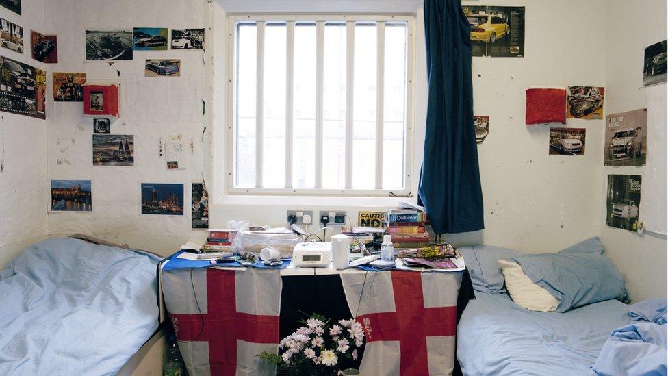 Bedroom in a detention centre