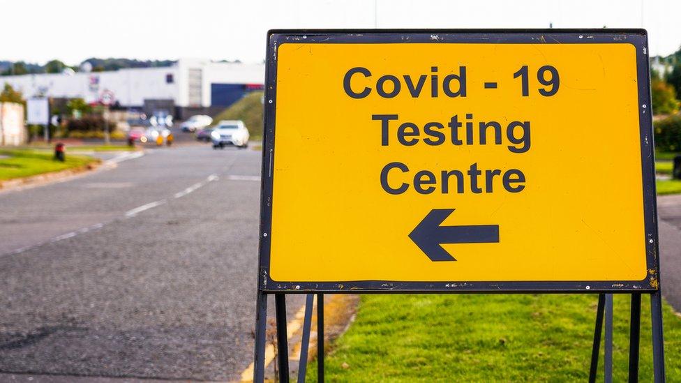 Covid test centre