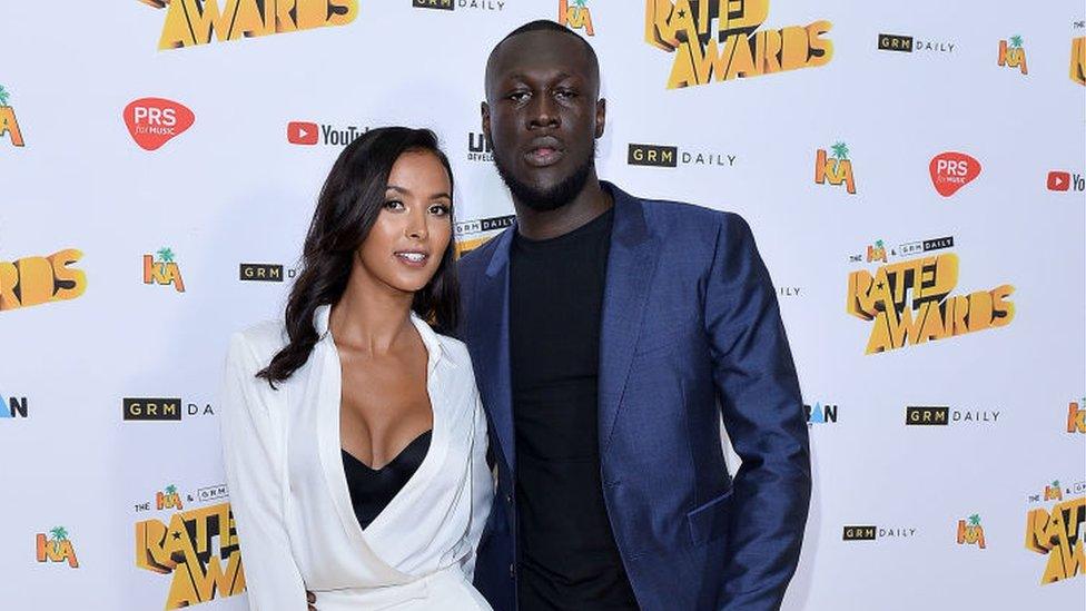 Maya Jama and Stormzy