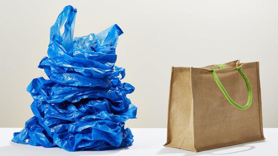 plastic-bags-next-to-reusable-bag