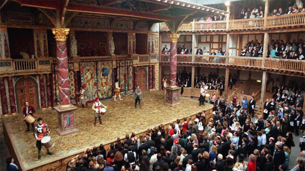 the opening of the Globe Theatre