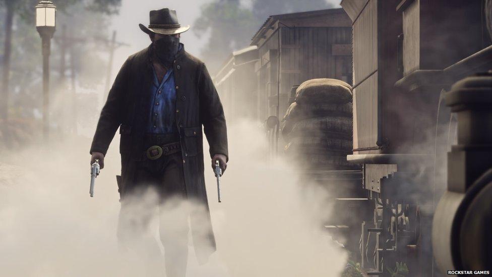 A screenshot from Red Dead Redemption 2