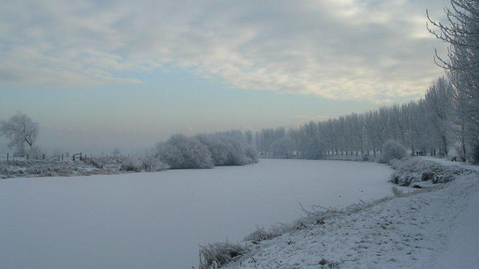 The River Bann in Portadown