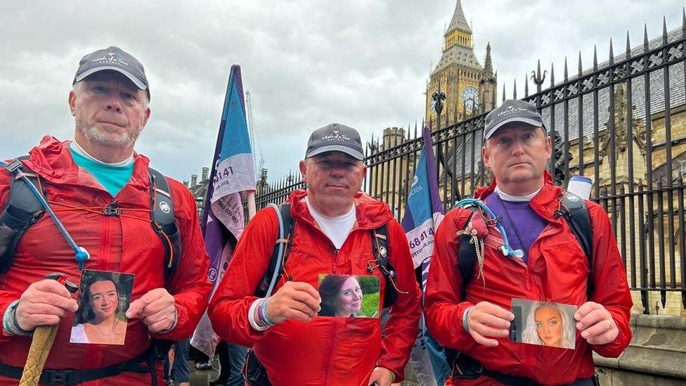 Mike Palmer, Andy Airey and Tim Owen