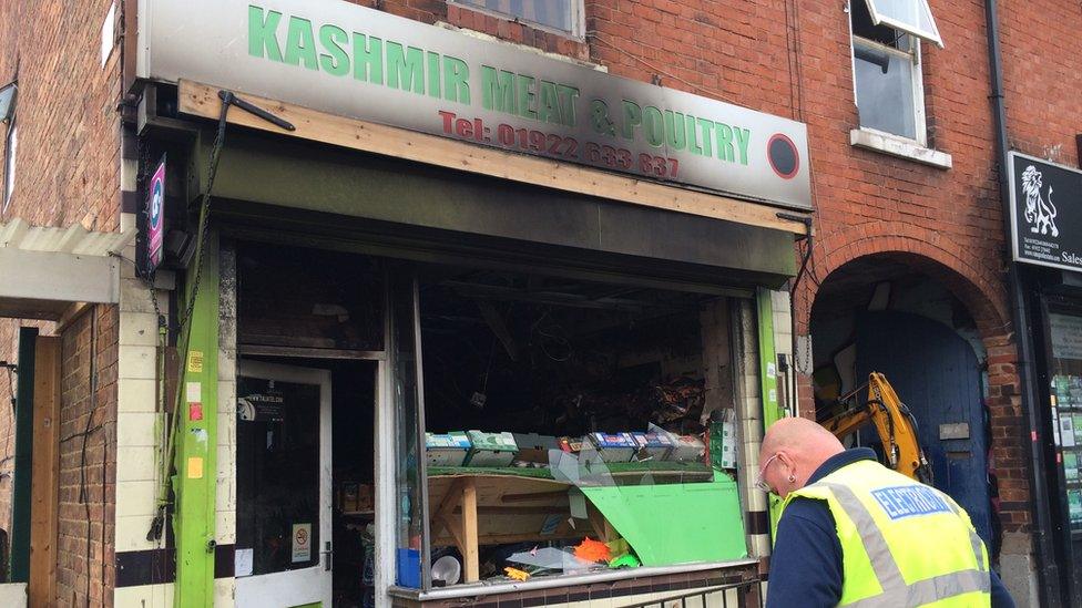 Wednesbury Road Walsall halal butcher attack