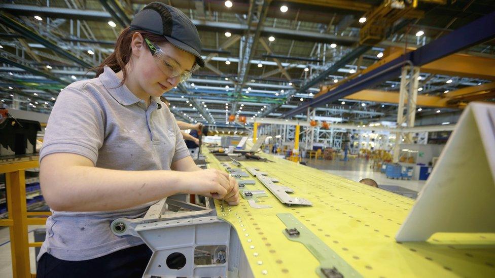 Apprentice at Airbus in Broughton, Flintshire