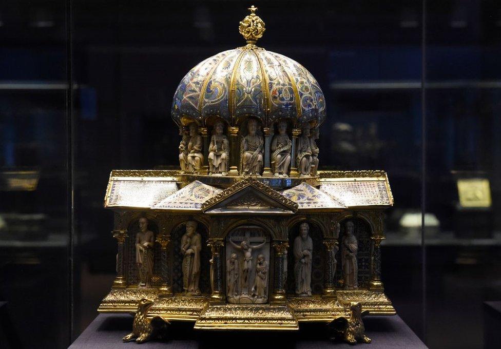 The cupola reliquary from a collection of medieval art