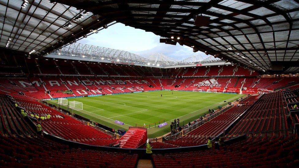 Old Trafford stadium view