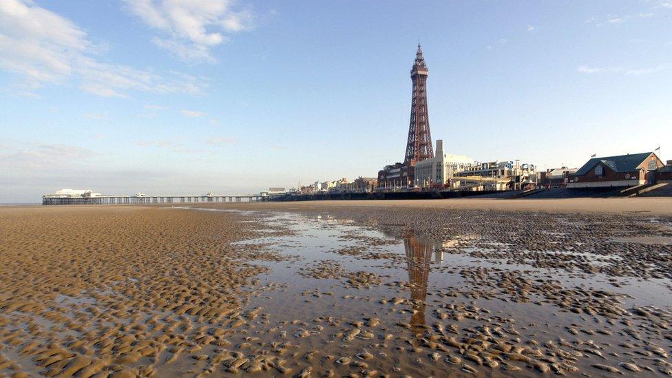 Blackpool seafront