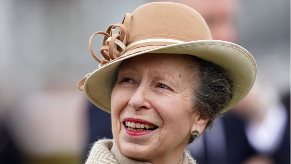 The Princess Royal at Cheltenham Races