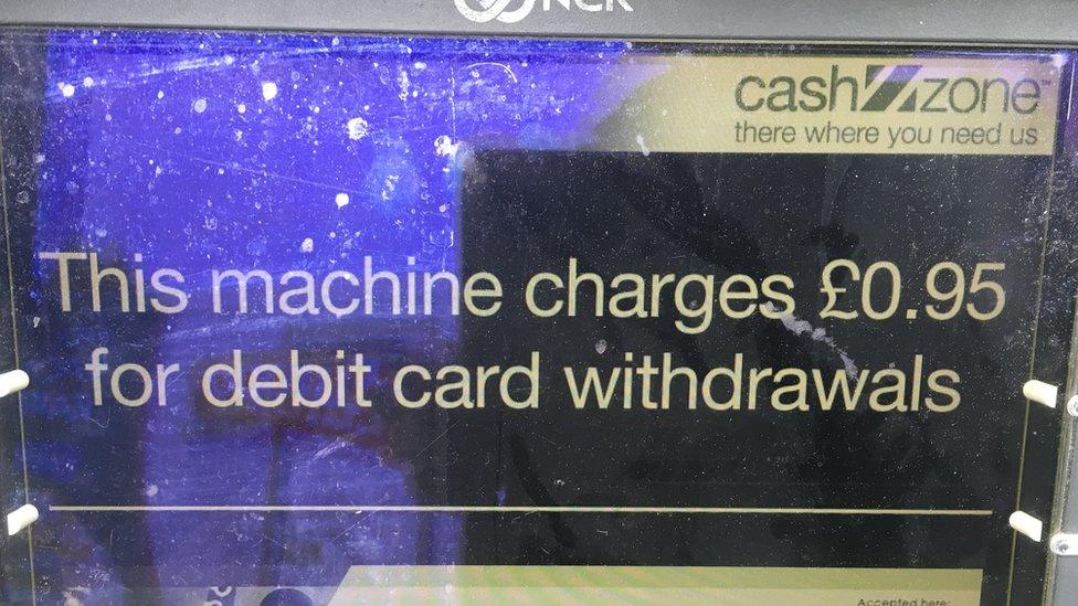 The Cash Zone machine