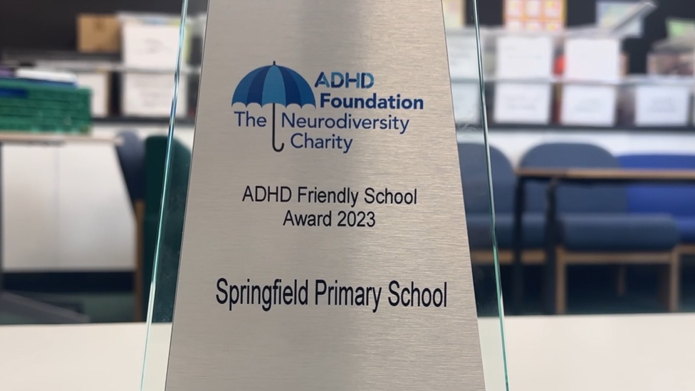 Springfield Primary School's award