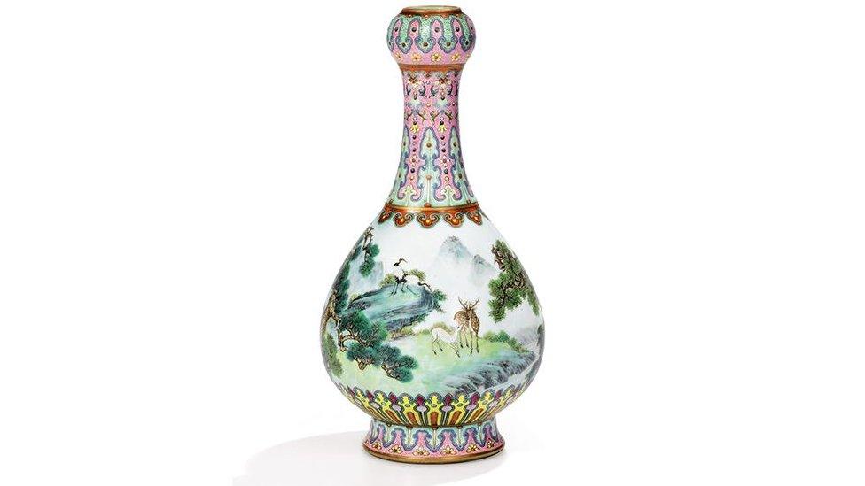 Porcelain vase