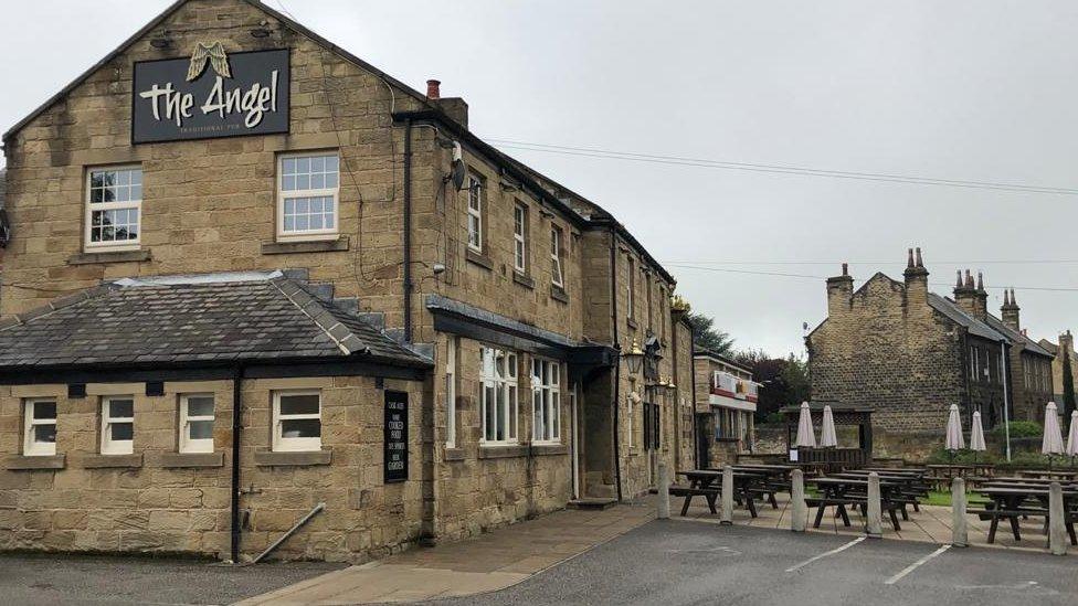 The Angel pub in Ackworth