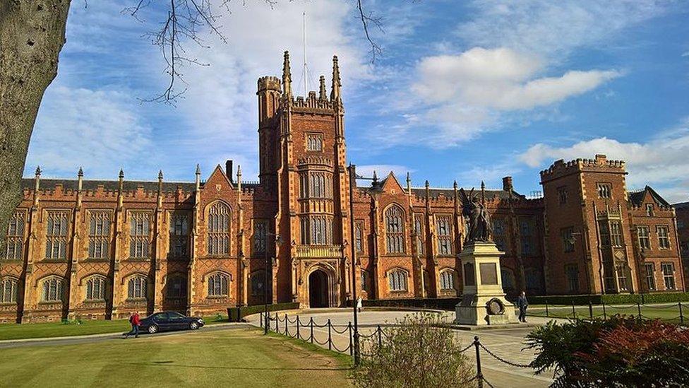 The Lanyon Building at Queens University, Belfast