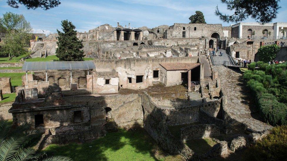 Archaeological site of Pompeii