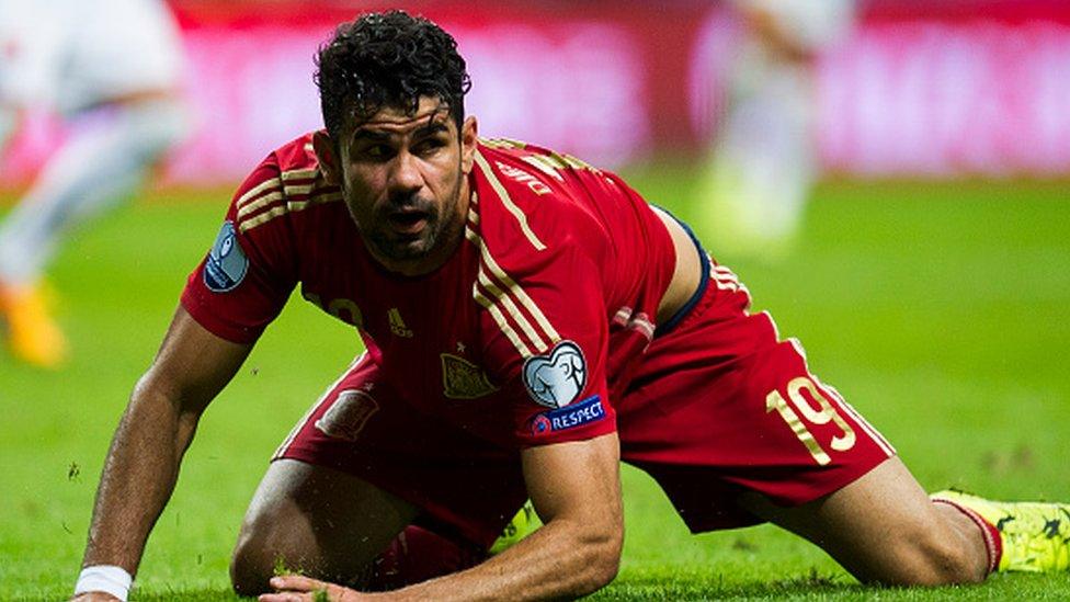 Chelsea and Spain forward Diego Costa