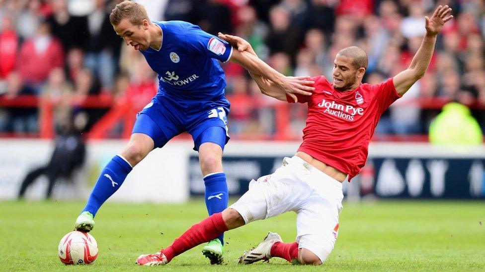 Harry Kane playing for Leicester on loan in 2013