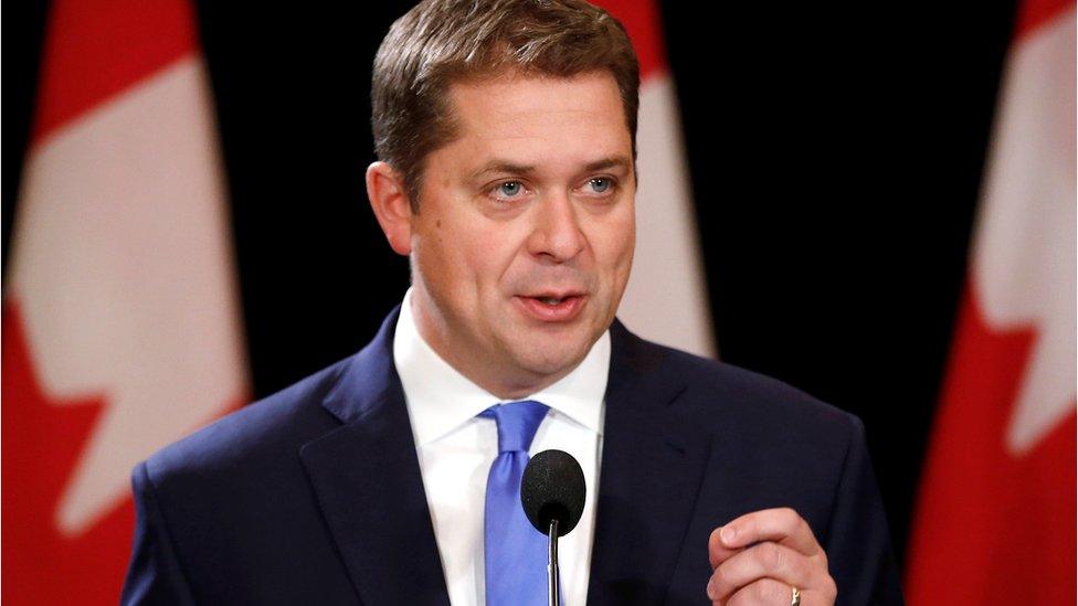 Conservative leader Andrew Scheer