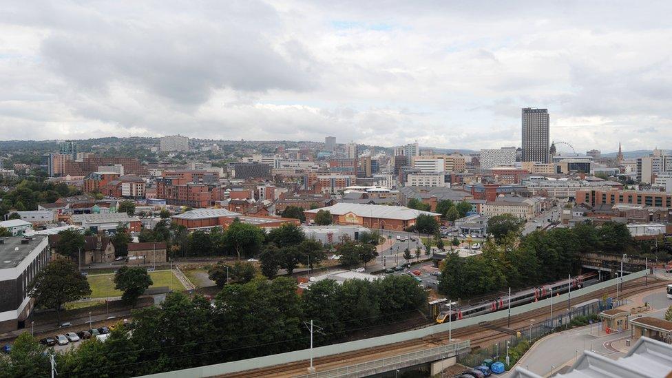 Sheffield skyline