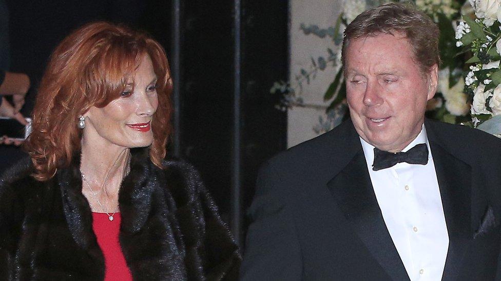 Harry Redknapp and wife Sandra